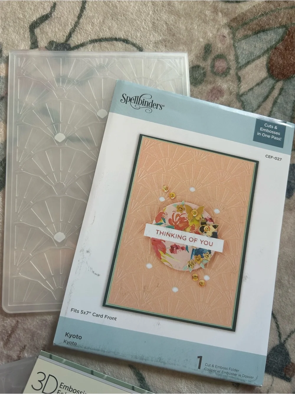 Scrapbook Embossing Folders and Presses Lot
